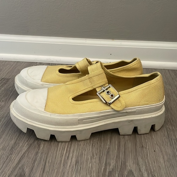 Free People Jeffrey Campbell Marley Mary Jane Platforms Size 10 - Picture 2 of 11